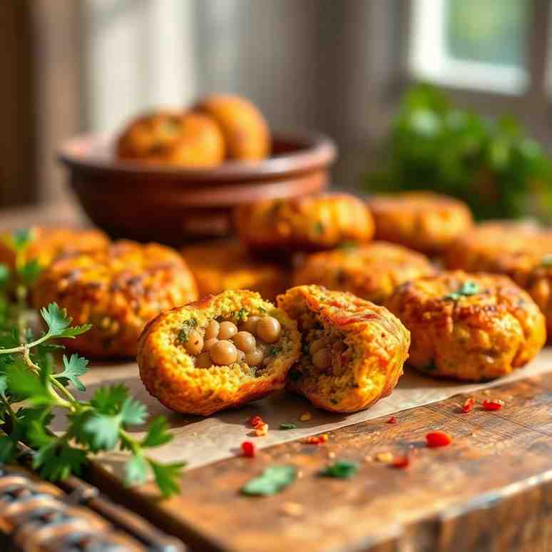 Akara Seasoned Black Eyed Peas Fritters